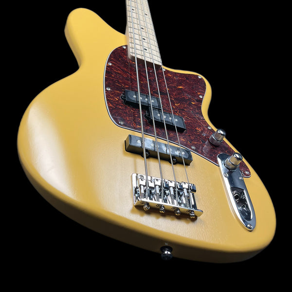 Ibanez TMB100M-MWF Talman Bass w/ Maple Neck in Mustard Yellow Flat