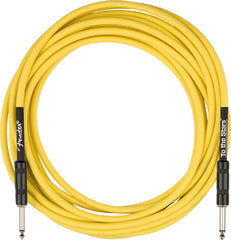 Fender Tom DeLonge To the Stars Instrument Cable, 5.5m/8.6ft, Graffiti Yellow