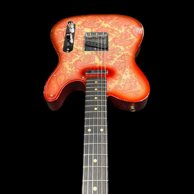 Kauffmann '63 T-Style Electric Guitar in Pink Paisley w/ Deluxe Gigbag