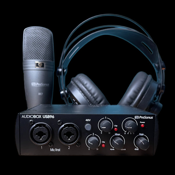Presonus Audiobox 96 Studio 25th Anniversary Edition All-in-one Home Studio Recording Package