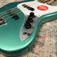 Squier Affinity Active Jazz Bass in Mystic Sea Foam Green