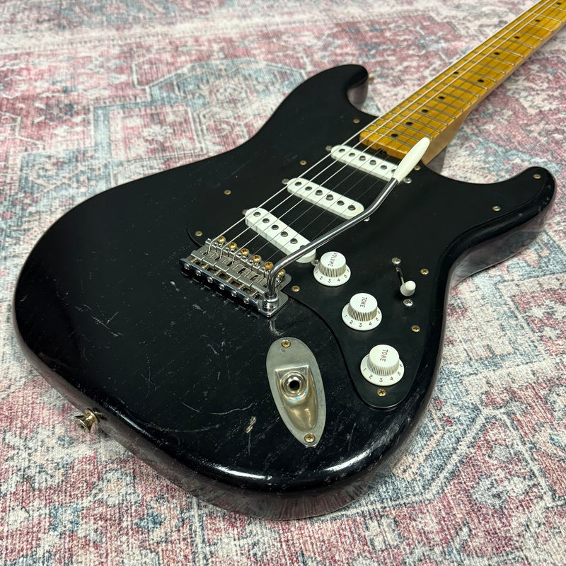 Kauffmann 56S Medium Relic Electric Guitar in Bull Black w/Deluxe Gigbag