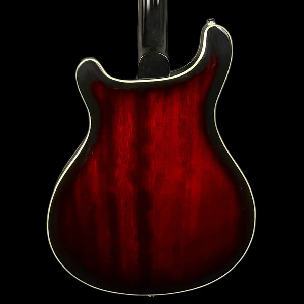 PRS SE Hollowbody Standard Electric Guitar in Fire Red Burst