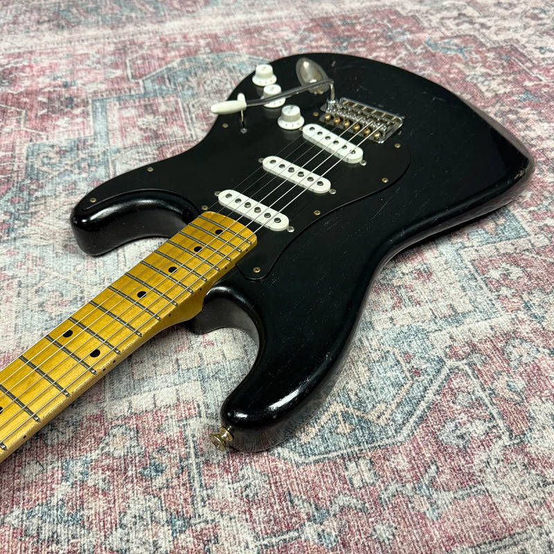 Kauffmann 56S Medium Relic Electric Guitar in Bull Black w/Deluxe Gigbag