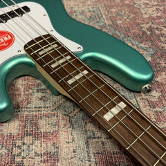 Squier Affinity Active Jazz Bass in Mystic Sea Foam Green