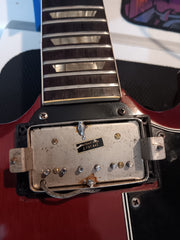 Gibson 1962 Les Paul SG Standard Electric Guitar , Sideways Vibrola in Cherry Red