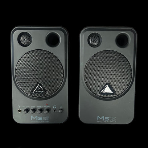 Behringer MS16 High-Performance, Active 16 Watt Personal Monitor System