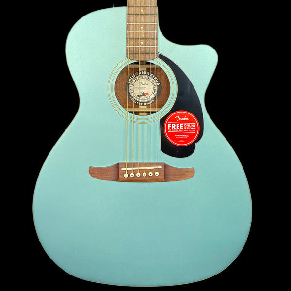 Fender Newporter Player Electro-Acoustic Guitar in Tidepool