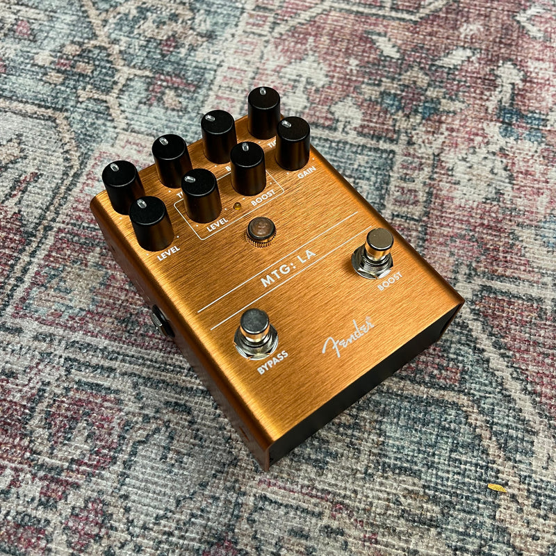 mtg tube distortion pedal Fender MTG:LA Tube Distortion Pedal
