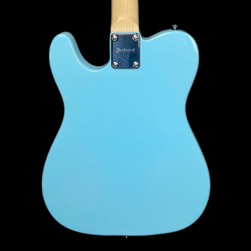 Chord CAL62M-SBL T-Style Electric Guitar in Surf Blue