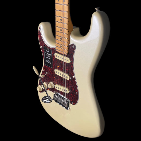 Fender Player Plus Stratocaster MN Left Handed, Olympic Pearl
