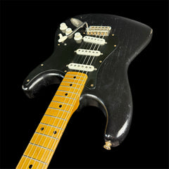 Kauffmann 56S Medium Relic Electric Guitar in Bull Black w/Deluxe Gigbag