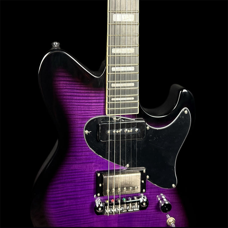 Hagstrom Adina Electric Guitar in Purple Burst