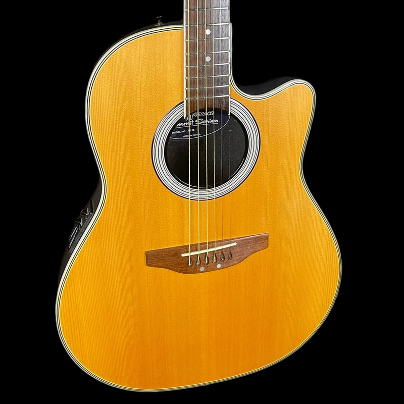 Ovation Applause AE 28 Electro Acoustic Guitar in Natural