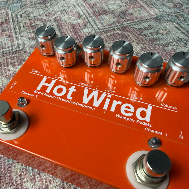Wampler Brent Mason Hot Wired Overdrive/Distortion Pedal