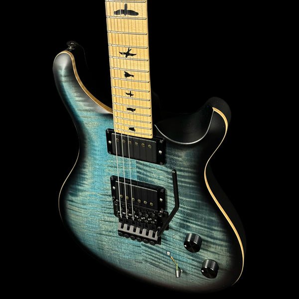 PRS Dustie Waring CE Electric Guitar in Faded Blue Smokeburst w/Deluxe Gigbag & Floyd Rose