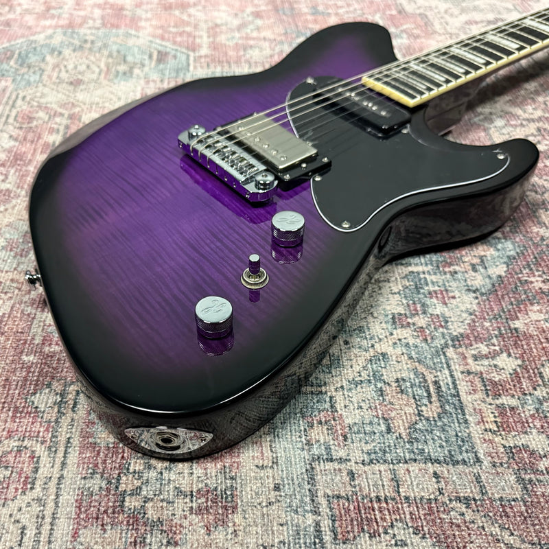 Hagstrom Adina Electric Guitar in Purple Burst