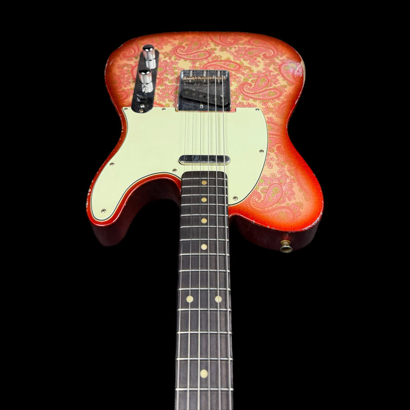 Kauffmann '63 T-Style Electric Guitar in Pink Paisley w/ Deluxe Gigbag