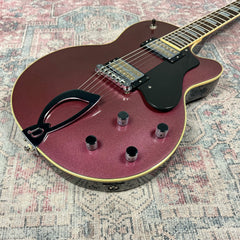 DeArmond by Guild M-75 Electric Guitar in Tyrian Purple