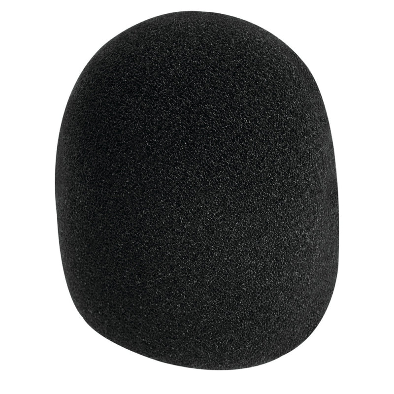 Black On-Stage Microphone Windshield