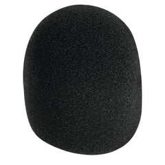 Black On-Stage Microphone Windshield