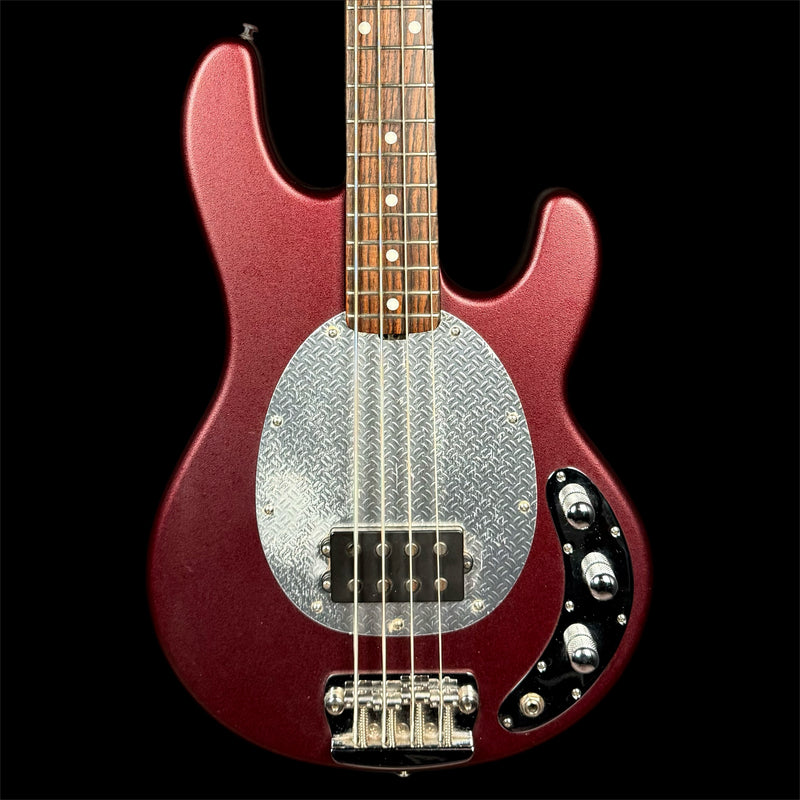 Music Man USA SUB Active Bass Guitar in Burgundy