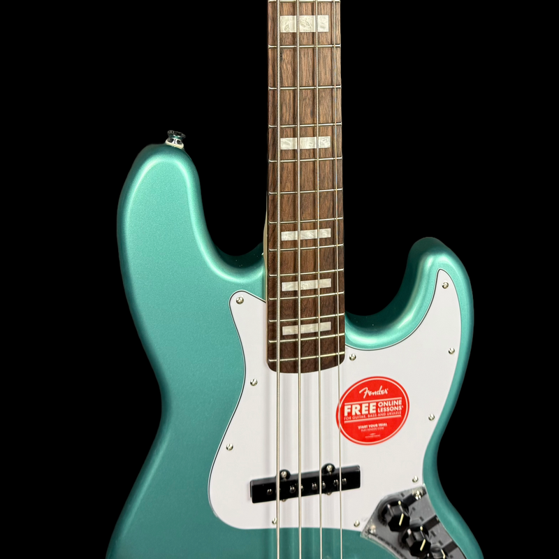 Squier Affinity Active Jazz Bass in Mystic Sea Foam Green