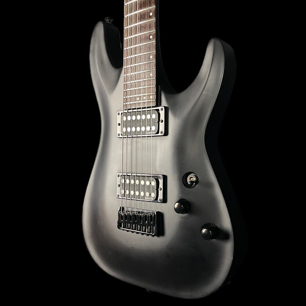 Schecter C-7 Deluxe 7 String Electric Guitar in Satin Black