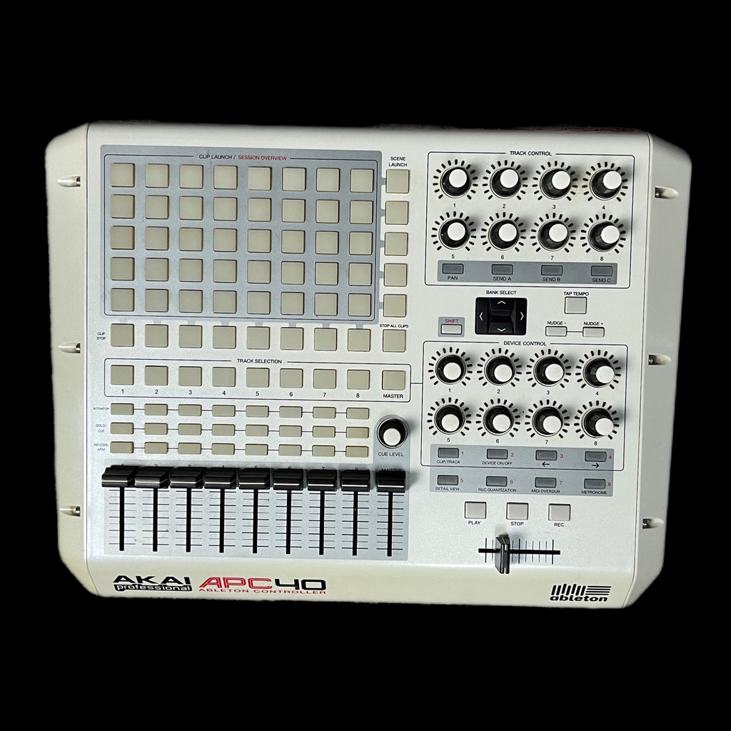 Akai Production APC40 White Ableton Performance Controller Midi Live DJ Mixer
