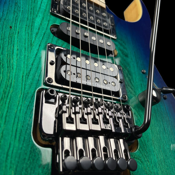Ibanez RG370AHMZ-BMT RG Electric Guitar w/ Upgraded Seymour Duncan JB in Blue Moon Burst