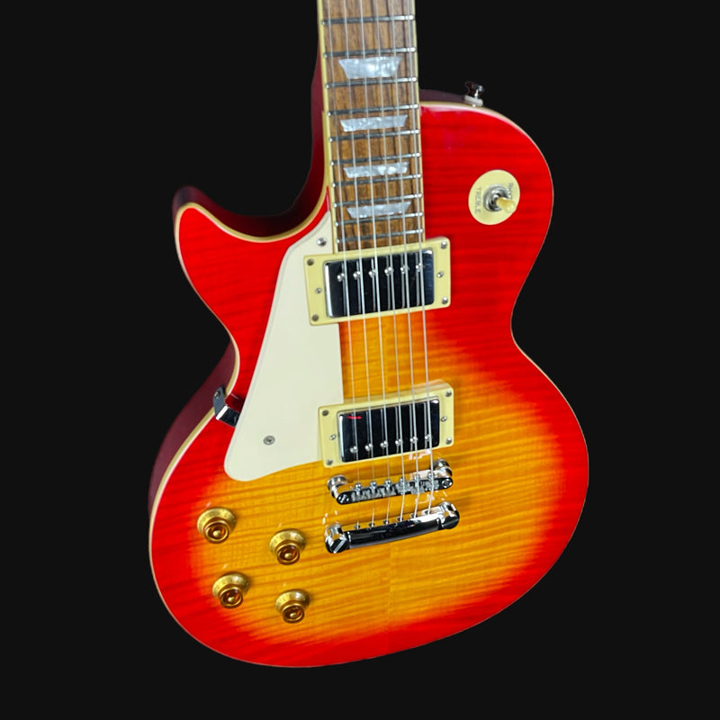 Epiphone Les Paul Standard Left Hand Guitar in Cherry Sunburst - 2001