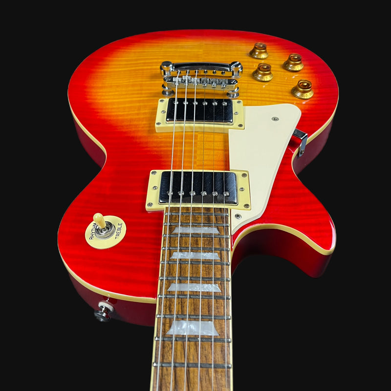 Epiphone Les Paul Standard Left Hand Guitar in Cherry Sunburst - 2001