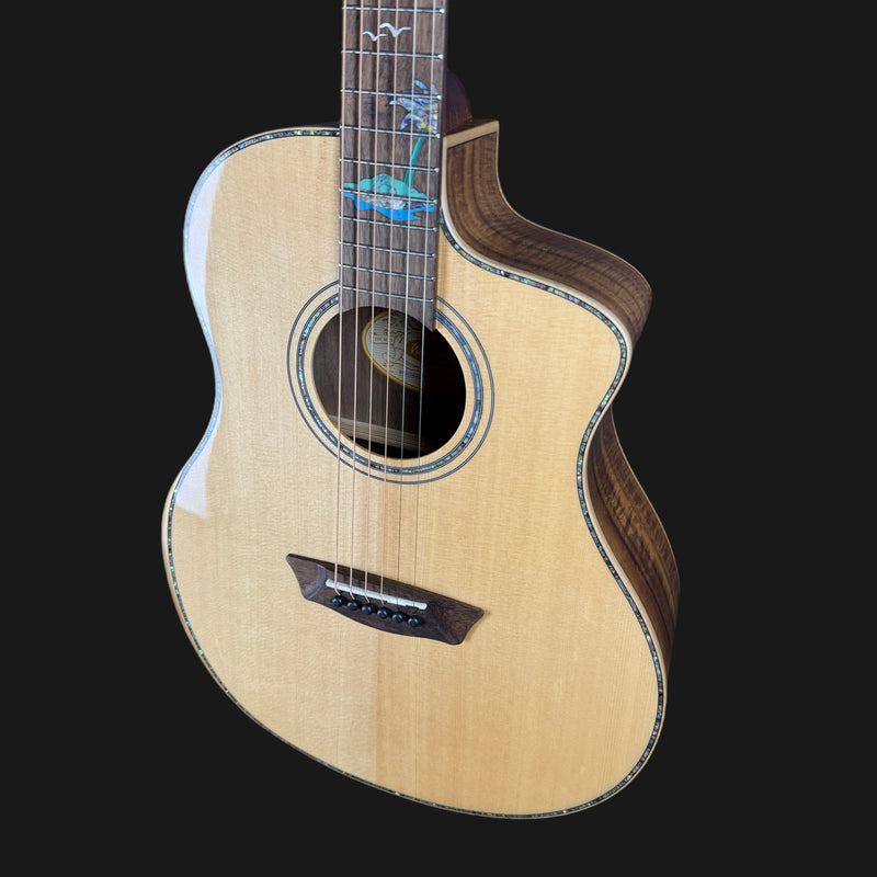 Washburn Bella Tono Allure SC56S Solid Top Studio Electro-Acoustic Guitar