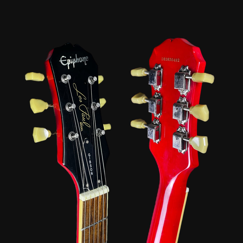 Epiphone Les Paul Standard Left Hand Guitar in Cherry Sunburst - 2001