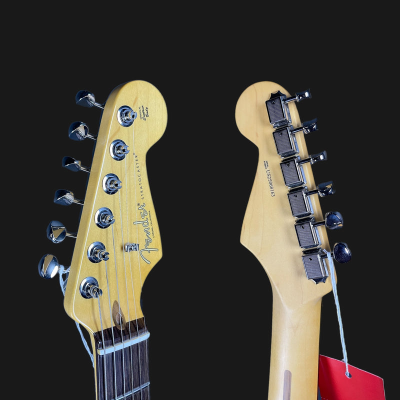 Fender American Professional Classic Strat Electric Guitar in Faded Sherwood Green Metallic