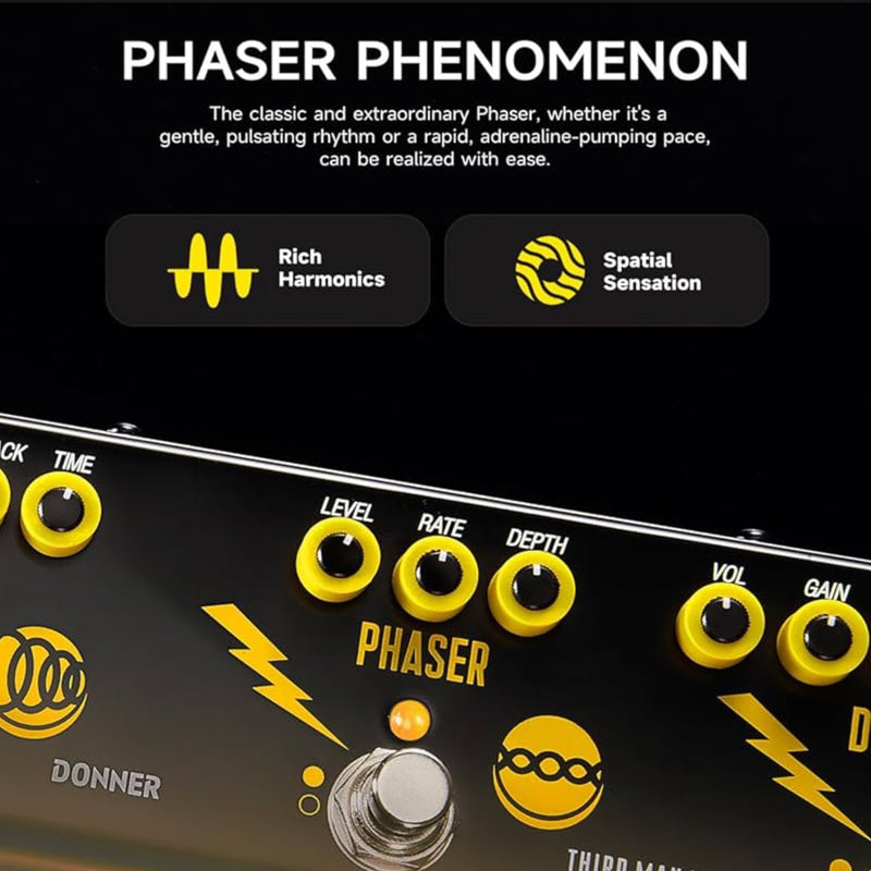 Donner Triple Threat Effect Pedal