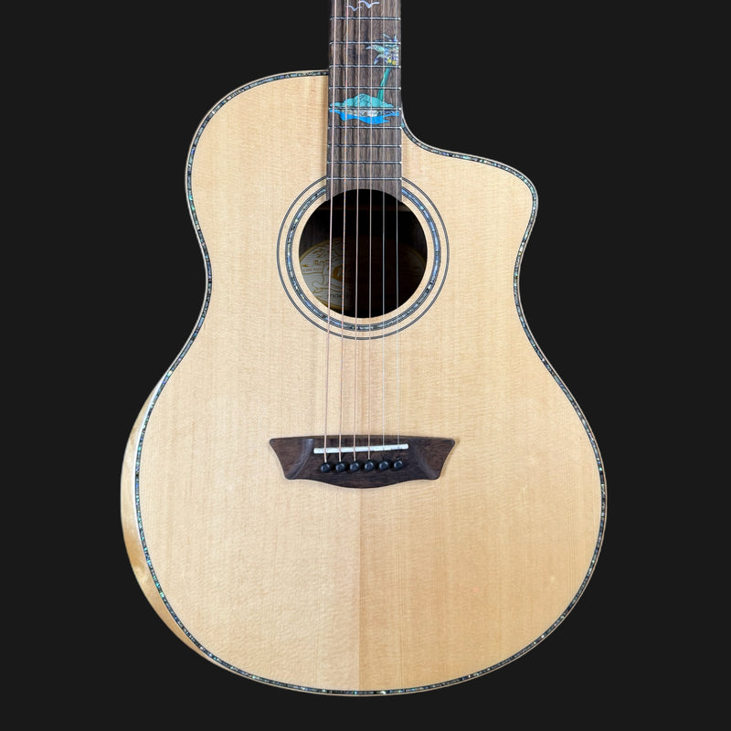 Washburn Bella Tono Allure SC56S Solid Top Studio Electro-Acoustic Guitar