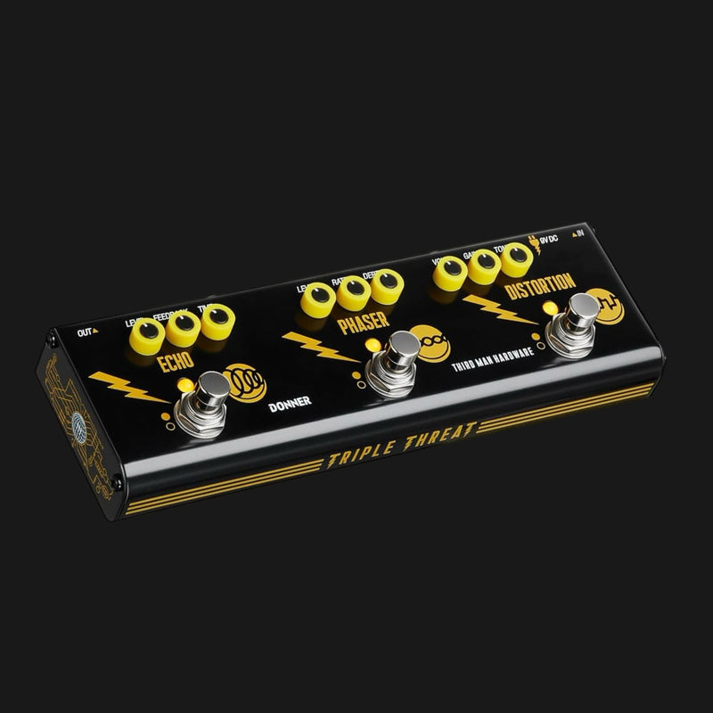 Donner Triple Threat Effect Pedal