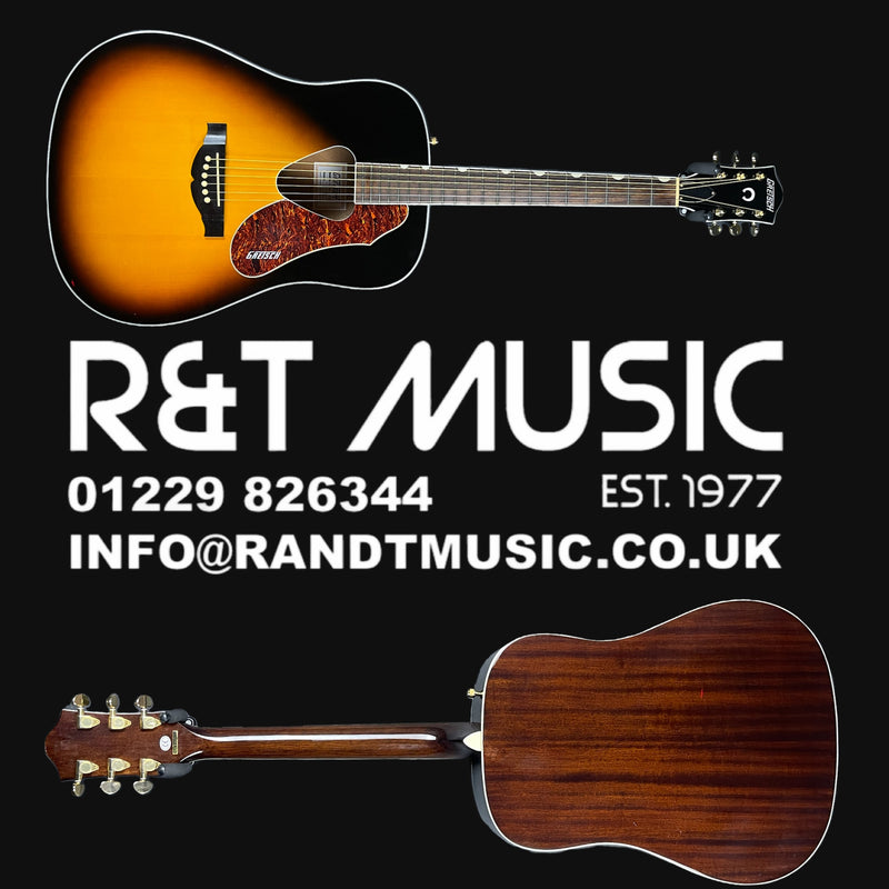 Gretsch G5024E Rancher Dreadnought Electro Acoustic In Sunburst