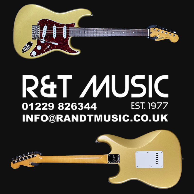 Squier Limited Edition FSR Squier Classic Vibe 60s Strat Electric Guitar in Aztec Gold