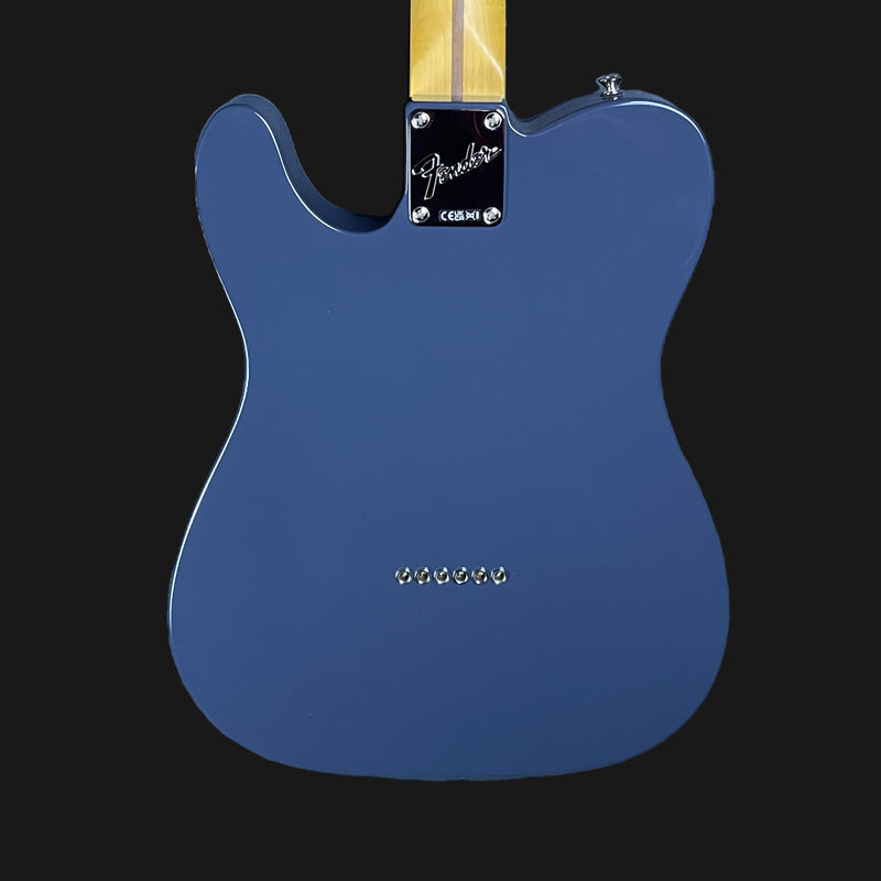 Fender American Professional Classic Telecaster Electric Guitar In Faded Black