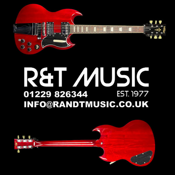 Vintage VS6V Re-Issued with vintage style Vibrato in Cherry Red