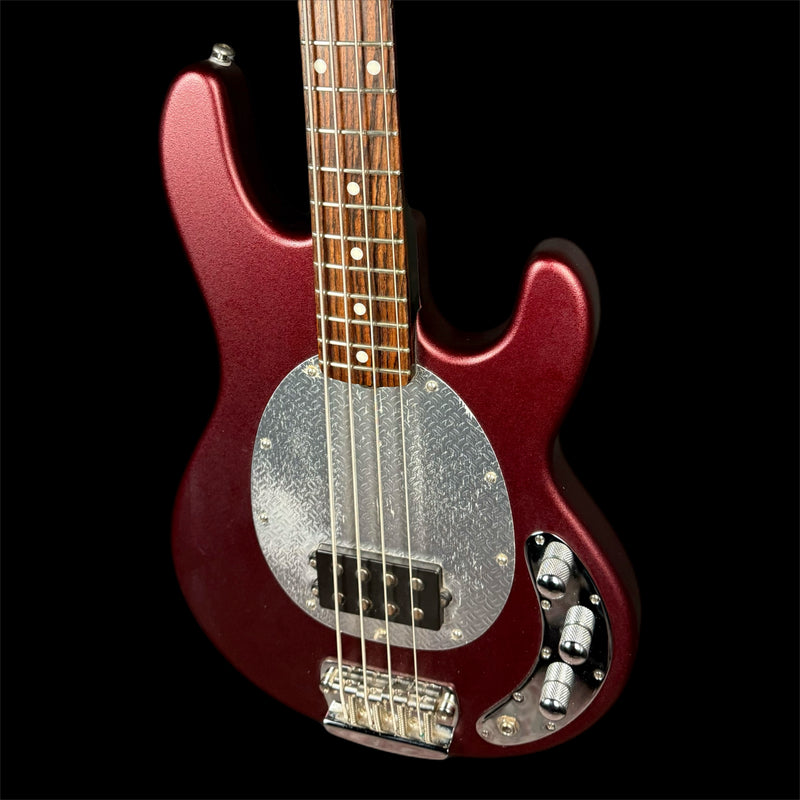 Music Man USA SUB Active Bass Guitar in Burgundy