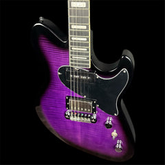 Hagstrom Adina Electric Guitar in Purple Burst