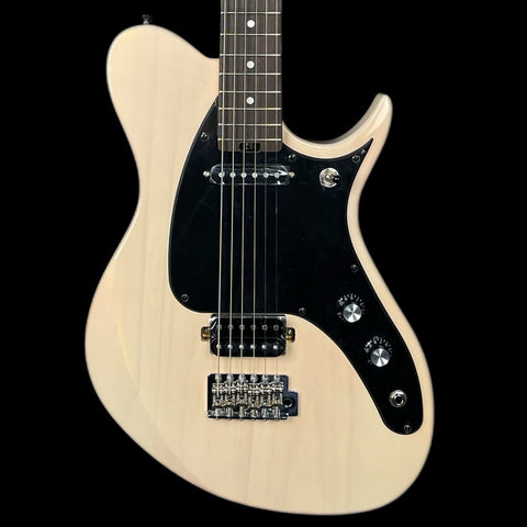 Aria Pro II Jet B'Tone SVW See Through Vintage White Baritone Electric Guitar