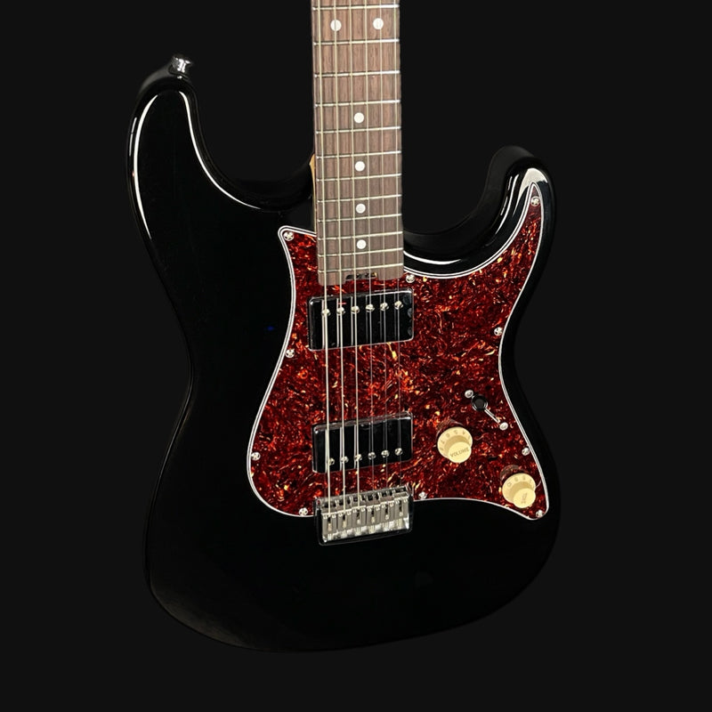 CREAM T Polaris Standard HH Electric Guitar In Black W/ Gigbag