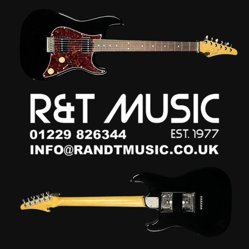CREAM T Polaris Standard HH Electric Guitar In Black W/ Gigbag