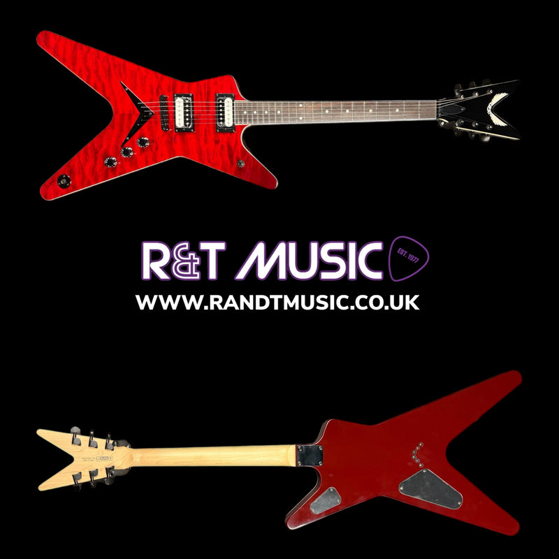 Dean Guitars MLX Quilt Maple Scary Cherry