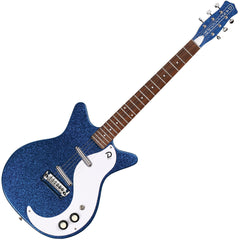 Deep Blue Metalflake Danelectro 60th Anniversary DC59 Electric Guitar