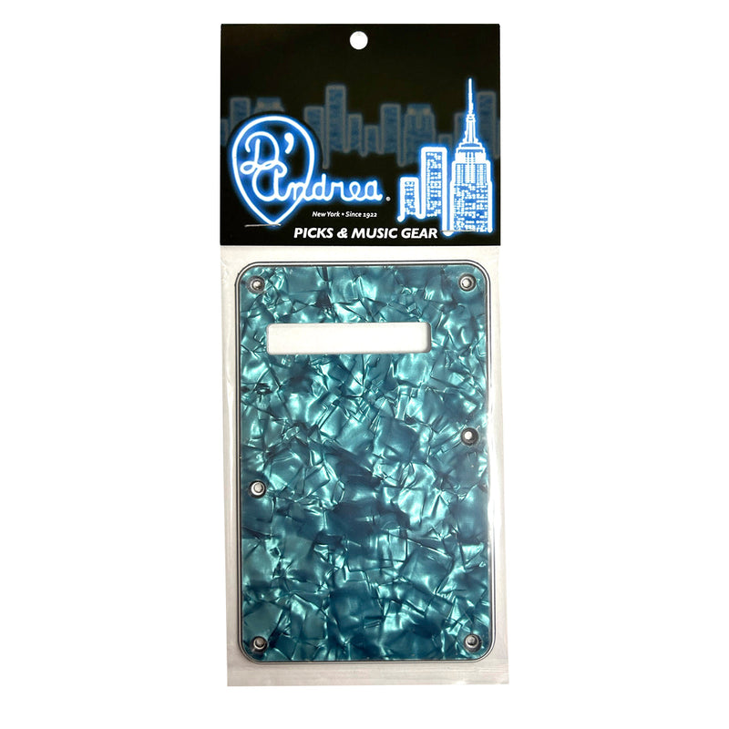 D'Andrea Back plate ~ S-Style ~ Aqua Pearl